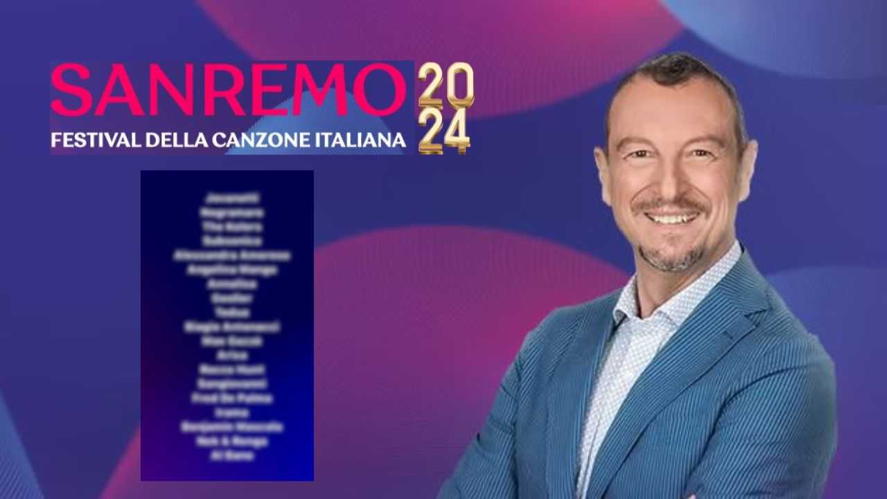 Sanremo Svelata Una Lista Di Possibili Artisti In Gara Presenti