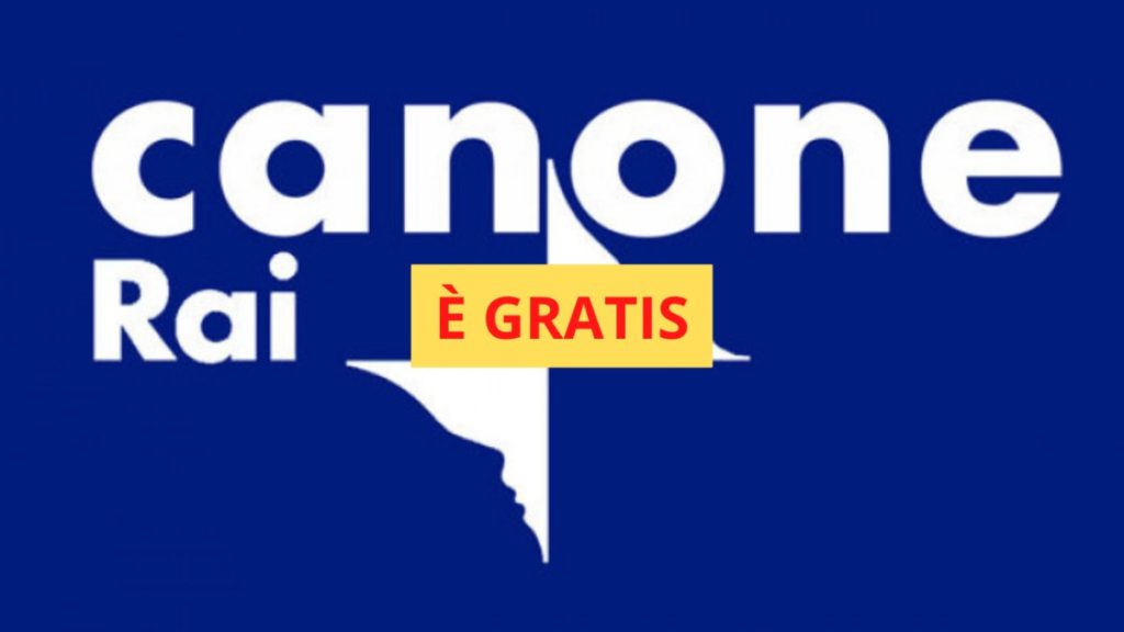 Canone Rai 2023 gratis