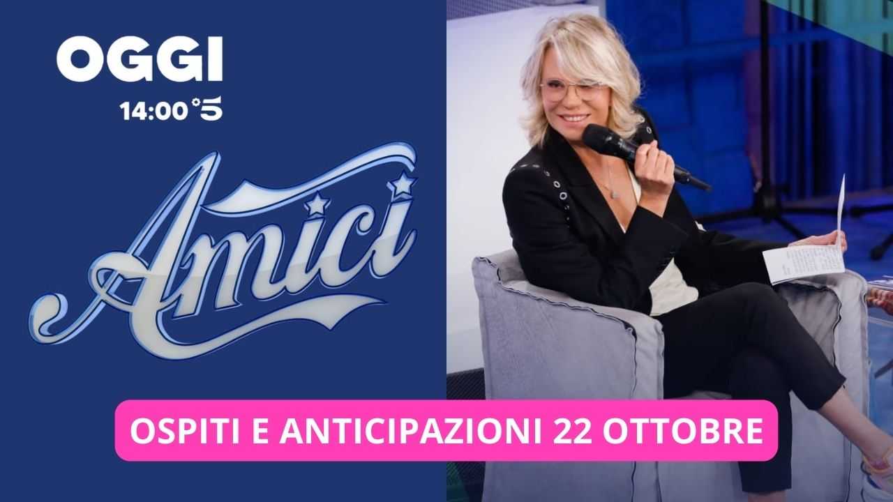 Amici 23 Anticipazioni Ospiti E Litigi Cosa Accade Domenica 22 Ottobre